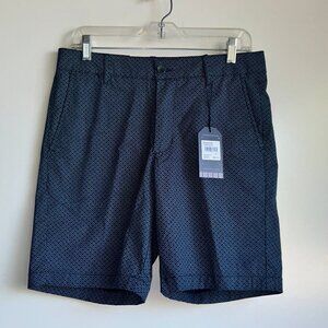 NWT BEN SHERMAN 7.5" Chino Shorts Men's Size 30 Navy Print